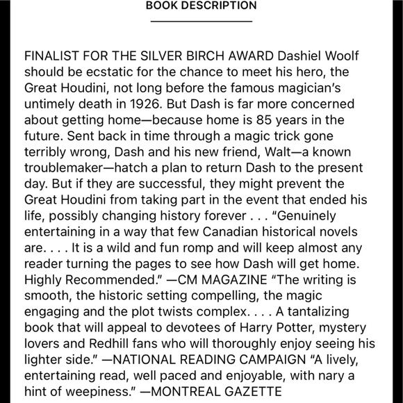 Saving Houdini - Picture 2 of 2